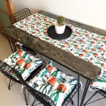 Kaktüs Baskılı Runner & Pofuduk Kombini Realhomes