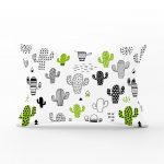 - dikdortgen-2035 - Realhomes  Kaktüs Desenli Özel Tasarım Dikdörtgen Yastık Kırlent Kılıfı Realhomes