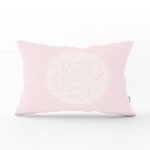 Home Sweet Home Dijital Baskılı Dekoratif Dikdörtgen Yastık Kırlent Kılıfı Realhomes