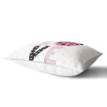 - dikdortgen-2371-1 - Realhomes Love Uğurböceği Desenli Dekoratif Dikdörtgen Yastık Kırlent Kılıfı Realhomes