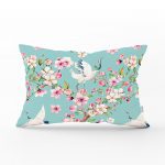 - dikdortgen-2444 - Realhomes Ebabil Kuşları Motifli Dekoratif Dikdörtgen Yastık Kırlent Kılıfı Realhomes