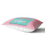 Nostaljik Radyo Temalı Dijital Baskılı Dikdörtgen Yastık Kırlent Kılıfı Realhomes