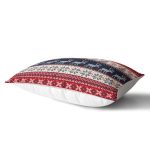 - dikdortgen-3022-1 - Realhomes Yılbaşı Geyikleri Motifli Dijital Baskılı Dikdörtgen Yastık Kırlent Kılıfı Realhomes