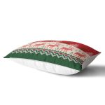 - dikdortgen-3024-1 - Realhomes  Yılbaşı Geyikleri ve Ağaçlar Baskılı Dekoratif Dikdörtgen Yastık Kırlent Kılıfı Realhomes