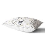 - dikdortgen-3043-1 - Realhomes Ekru Zeminli Geyik ve Yaprak Motifler iDijital Baskılı Dikdörtgen Yastık Kırlent Kılıfı Realhomes