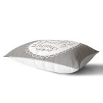 Home Sweet Home Dijital Baskılı Dekoratif Dikdörtgen Yastık Kırlent Kılıfı Realhomes