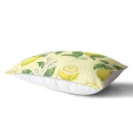 - dikdortgen-3096-1 - Realhomes Krem Zeminli Limon Desenli Dekoratif Dikdörtgen Yastık Kırlent Kılıfı Realhomes
