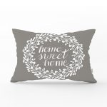- dikdortgen-310 - Realhomes Home Sweet Home Dijital Baskılı Dekoratif Dikdörtgen Yastık Kırlent Kılıfı Realhomes