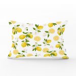 - dikdortgen-3100 - Realhomes Limon Desenli İlkbahar Renkleri Dijital Baksılı Dikdörtgen Yastık Kırlent Kılıfı Realhomes