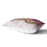 - dikdortgen-3128-1 - Realhomes  Mürdüm Beyaz Altın Desenli Modern Dikdörtgen Yastık Kırlent Kılıfı Realhomes