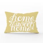 - dikdortgen-313 - Realhomes Home Sweet Home Dijital Baskılı Dekoratif Dikdörtgen Yastık Kırlent Kılıfı Realhomes