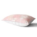 - dikdortgen-3134-1 - Realhomes  Palmiye Desenli Mermer Zeminli Dekoratif Dikdörtgen Yastık Kırlent Kılıfı Realhomes