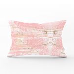 - dikdortgen-3134 - Realhomes  Palmiye Desenli Mermer Zeminli Dekoratif Dikdörtgen Yastık Kırlent Kılıfı Realhomes