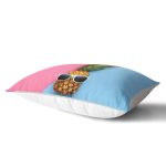 - dikdortgen-3175-1 - Realhomes Mavi Pembe Ananas Desenli Modern Dikdörtgen Yastık Kırlent Kılıfı Realhomes
