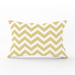 Zigzag Desen Dijital Baskılı Dekoratif Dikdörtgen Yastık Kırlent Kılıfı Realhomes