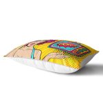 - dikdortgen-3275-1 - Realhomes Pop Art Wow Desenli Özel Tasarım Dekoratif Dikdörtgen Yastık Kırlent Kılıfı Realhomes