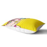 - dikdortgen-3292-1 - Realhomes  Sarı Zeminli Summer Popart Tasarımlı Dekoratif Dikdörtgen Yastık Kırlent Kılıfı Realhomes