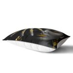 Siyahi Kadın Tasarımlı 3D Dijital Baskılı Modern Dikdörtgen Yastık Kırlent Kılıfı Realhomes