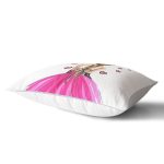 - dikdortgen-3379-1 - Realhomes Balerin Kız Çizimli Dijital Baskılı 3D Dekoratif Dikdörtgen Yastık Kırlent Kılıfı Realhomes