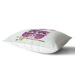 - dikdortgen-425-1 - Realhomes Baykuş Desenli Dijital Baskılı Dekoratif Dikdörtgen Yastık Kırlent Kılıfı Realhomes