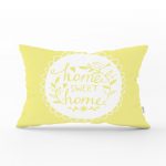 - dikdortgen-511 - Realhomes Home Sweet Home Dijital Baskılı Dekoratif Dikdörtgen Yastık Kırlent Kılıfı Realhomes