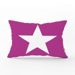 Modern Yıldız Desenli Dijital Baskılı Dekoratif Dikdörtgen Yastık Kırlent Kılıfı Realhomes