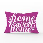 - dikdortgen-518 - Realhomes  Home Sweet Home Dijital Baskılı Dekoratif Dikdörtgen Yastık Kırlent Kılıfı Realhomes
