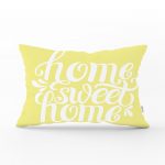 - dikdortgen-519 - Realhomes  Home Sweet Home Dijital Baskılı Dekoratif Dikdörtgen Yastık Kırlent Kılıfı Realhomes