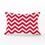 - dikdortgen-520 - Realhomes Modern Zigzag Desenli Dijital Baskılı Dekoratif Dikdörtgen Yastık Kırlent Kılıfı Realhomes