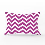 - dikdortgen-522 - Realhomes Modern Zigzag Desenli Dijital Baskılı Dekoratif Dikdörtgen Yastık Kırlent Kılıfı Realhomes