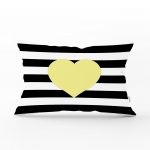 - dikdortgen-538 - Realhomes Modern Kalp Desenli Dijital Baskılı Dekoratif Dikdörtgen Yastık Kırlent Kılıfı Realhomes