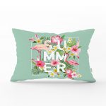 - dikdortgen-729 - Realhomes  Flamingo Desen Dijital Baskılı Modern Dikdörtgen Yastık Kırlent Kılıfı Realhomes