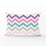 - dikdortgen-753 - Realhomes  Zigzag Desen Dijital Baskılı Dekoratif Dikdörtgen Yastık Kırlent Kılıfı Realhomes