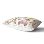 - dikdortgen-78-1 - Realhomes  Eyfel Kulesi Desenli Dijital Baskılı Dekoratif Dikdörtgen Yastık Kırlent Kılıfı Realhomes