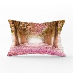 - dikdortgen-82 - Realhomes  Çiçek Bahçesi Dijital Baskılı Dekoratif Dikdörtgen Yastık Kırlent Kılıfı Realhomes