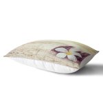 Modern Çiçek Desen Dijital Baskılı Dikdörtgen Yastık Kırlent Kılıfı Realhomes