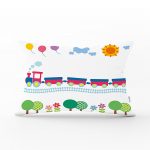 Real Homes Dijital Baskılı Dikdörtgen Yastık Kırlent Kılıfı Realhomes