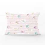 RealHomes Dijital Baskılı Dikdörtgen Yastık Kırlent Kılıfı Realhomes