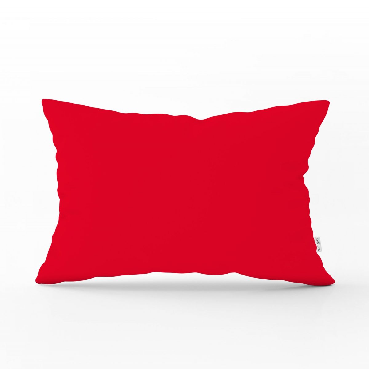 Kırmızı Renkli Dijital Baskılı Dekoratif Dikdörtgen Yastık Kırlent Kılıfı Realhomes