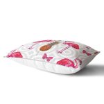 - dikdortgen-988-1 - Realhomes Flamingo Desenli Dijital Baskılı Dekoratif Dikdörtgen Yastık Kırlent Kılıfı Realhomes
