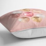 Pembe Zeminli Balonlar Desenli Yastık Kırlent Kılıfı Realhomes