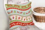 - realhomesK3050-1 - Realhomes Renkli Yılbaşı Motifleri Dekoratif Yastık Kırlent Kılıfı Realhomes