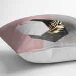 - realhomesK3135-2 - Realhomes  Modern 3D Mermer Temalı Dijital Baskılı Yastık Kırlent Kılıfı Realhomes