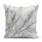 Modern Mermer Desenli Dijital Baskılı Yastık Kırlent Kılıfı Realhomes