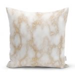 - realhomesK3150 - Realhomes  Mermer Zeminli Modern Tasarım Yastık Kırlent Kılıfı Realhomes