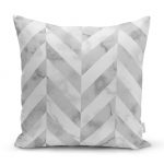 - realhomesK3152 - Realhomes  Geometrik Desenli Mermer Zeminli Modern Yastık Kırlent Kılıfı Realhomes