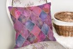 - realhomesK3176-1 - Realhomes Geometrik Pudra Renkler Modern Tasarımlı Dekoratif Yastık Kırlent Kılıfı Realhomes