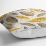 Renkli Sonbahar Yaprakları Özel Tasarımlı Modern Yastık Kırlent Kılıfı Realhomes