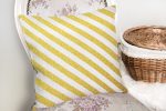 - realhomesK3255-1 - Realhomes  Modern Altın Çizgiler Özel Tasarımlı Yastık Kırlent Kılıfı Realhomes