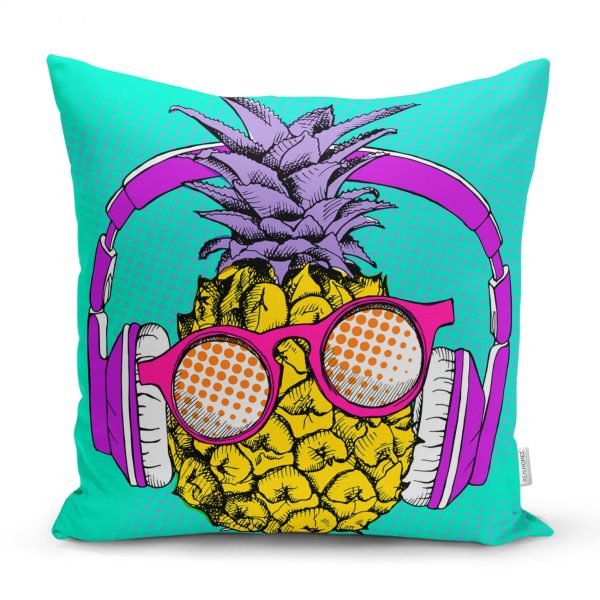 - realhomesK3273 - Realhomes  Mermer Zeminli Geometrik Desenli Modern Yastık Kırlent Kılıfı Realhomes